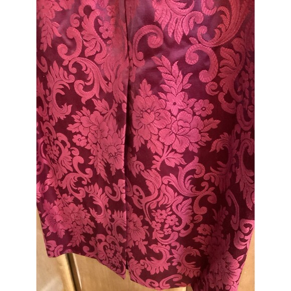 Vtg 80s Jessica McClintock Bridal Brocade Mother Of Bride Suit 8 Wedding Holiday - Picture 10 of 16